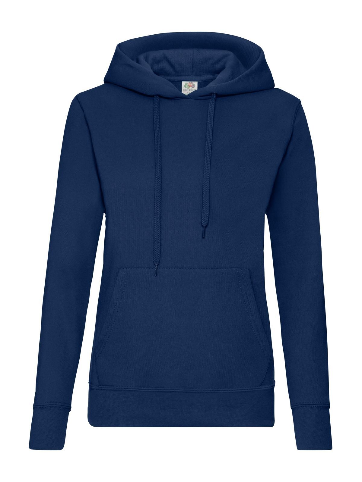 Classic Hooded Sweat Damen Sweatshirt / Hoodie – Fruit of the Loom – Farbe Navy – individuell veredelbar