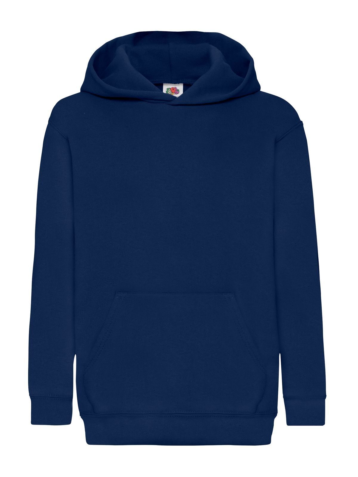 Classic Hooded Sweat Kinder Sweatshirt / Hoodie – Fruit of the Loom – Farbe Navy – individuell veredelbar