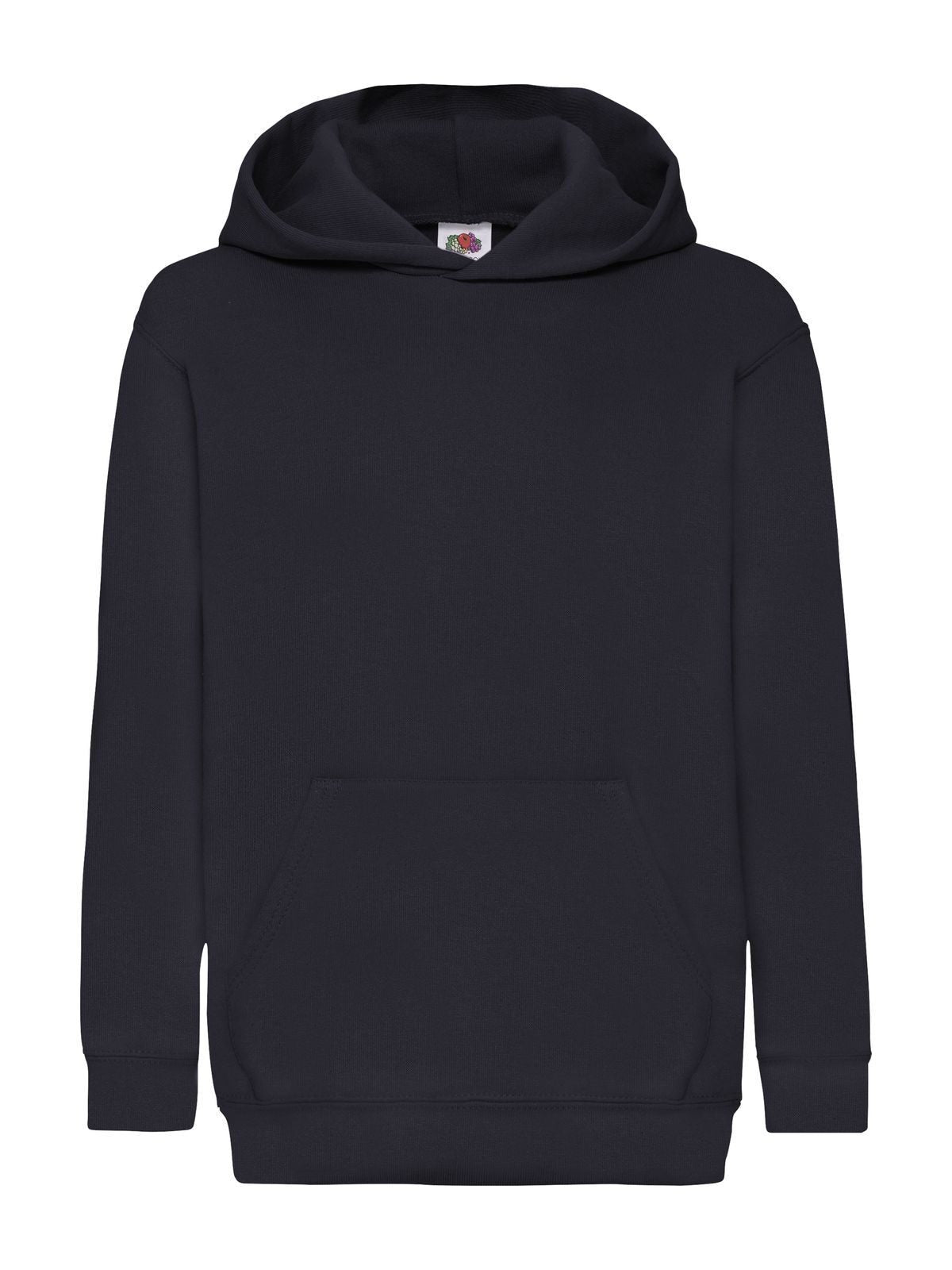 Classic Hooded Sweat Kinder Sweatshirt / Hoodie – Fruit of the Loom – Farbe deep navy – individuell veredelbar