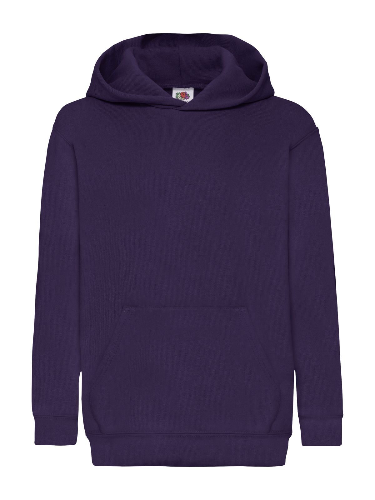 Classic Hooded Sweat Kinder Sweatshirt / Hoodie – Fruit of the Loom – Farbe Lila – individuell veredelbar