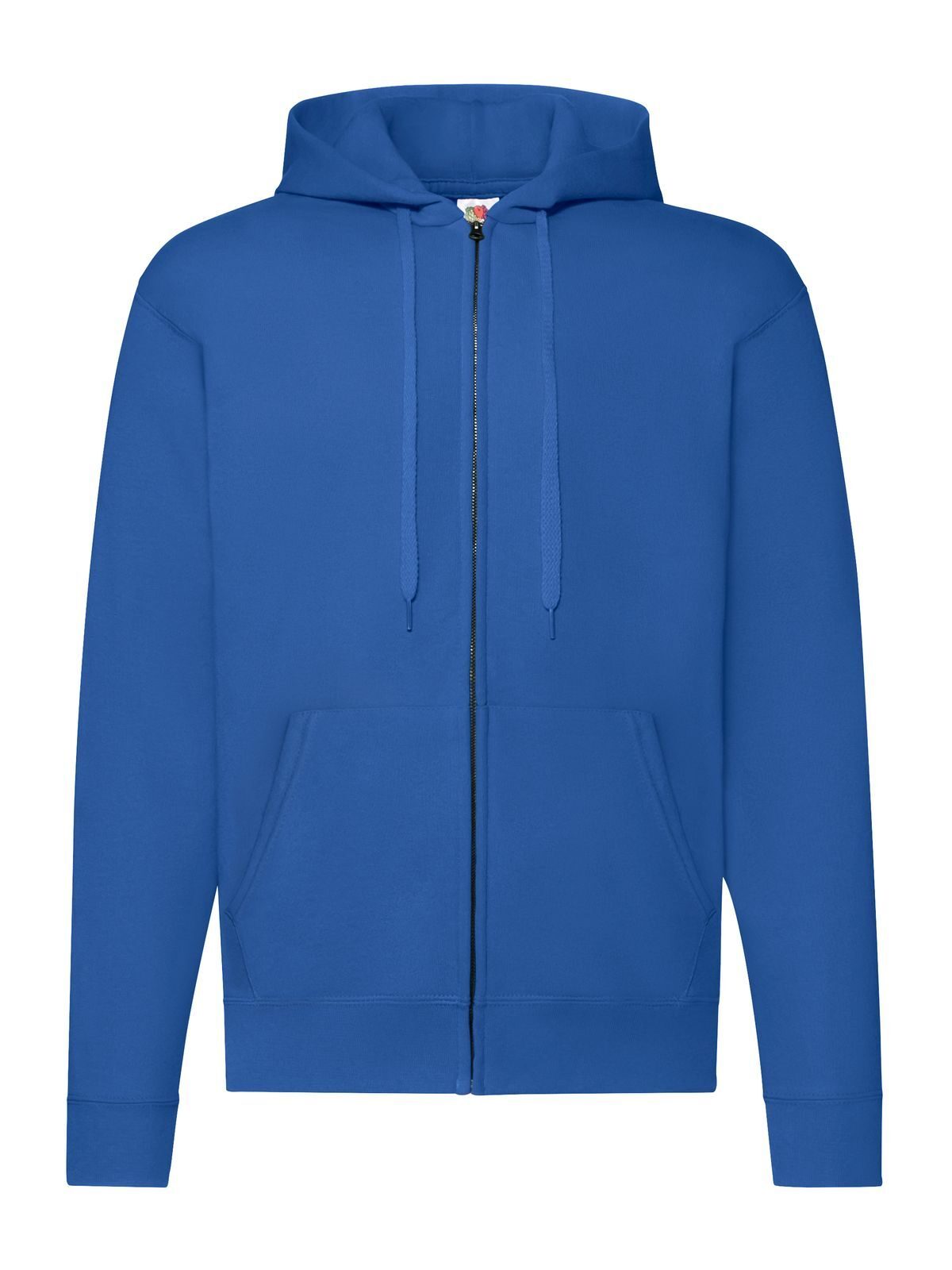 Classic Hooded Sweat Jacket Herren Sweatshirt / Hoodie – Fruit of the Loom – Farbe Royalblau – individuell veredelbar