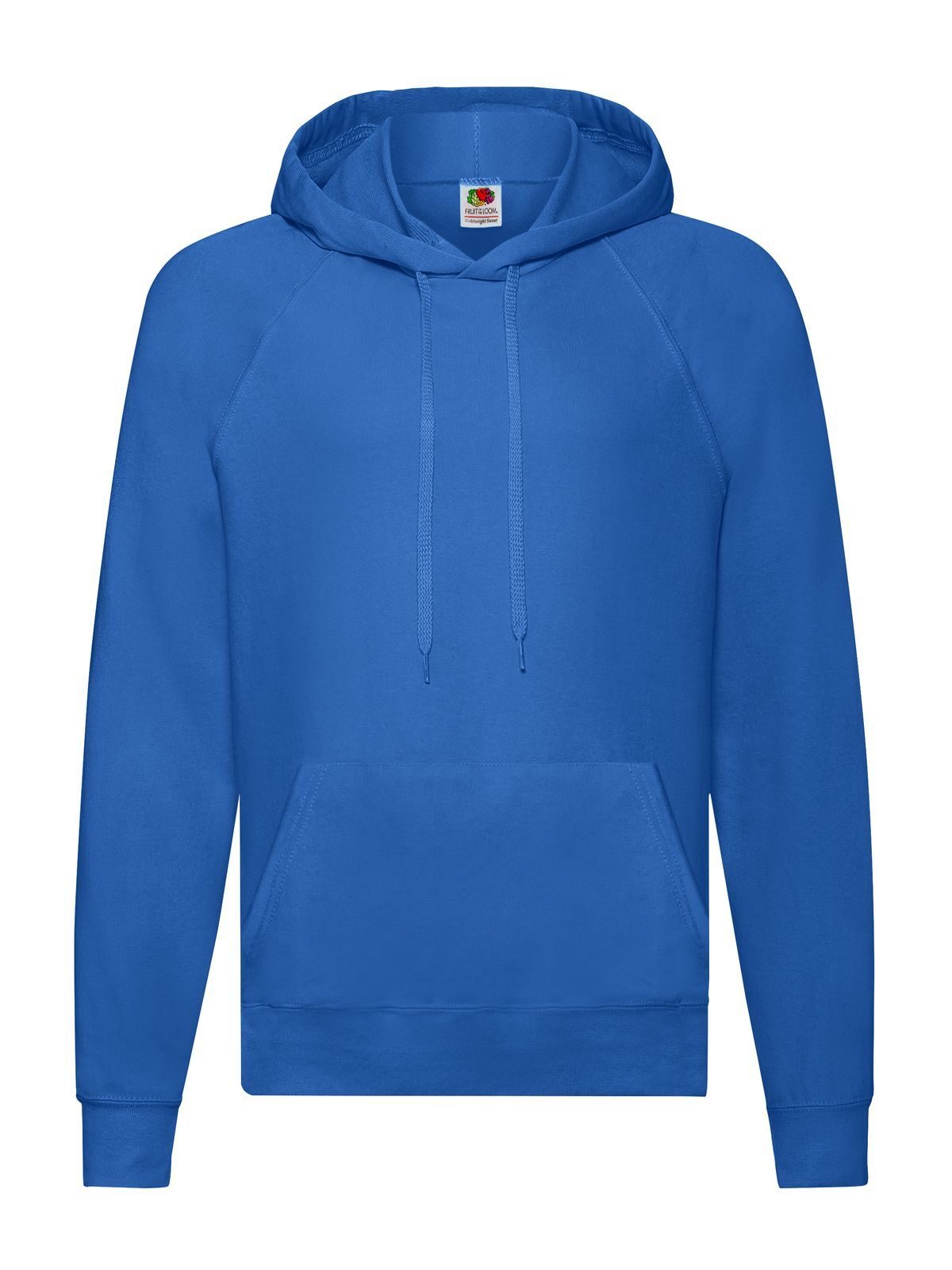 Lightweight Hooded Sweat Sweatshirt / Hoodie – Fruit of the Loom – Farbe Royalblau – individuell veredelbar