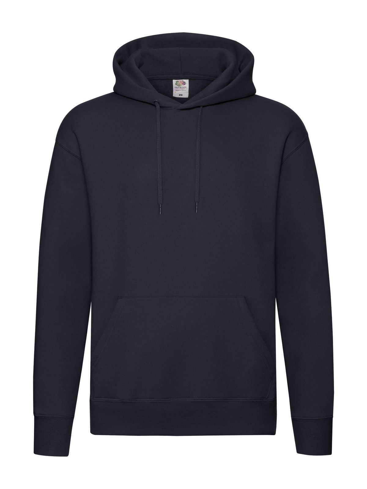 Premium Hooded Sweat Herren Sweatshirt / Hoodie – Fruit of the Loom – Farbe deep navy – individuell veredelbar