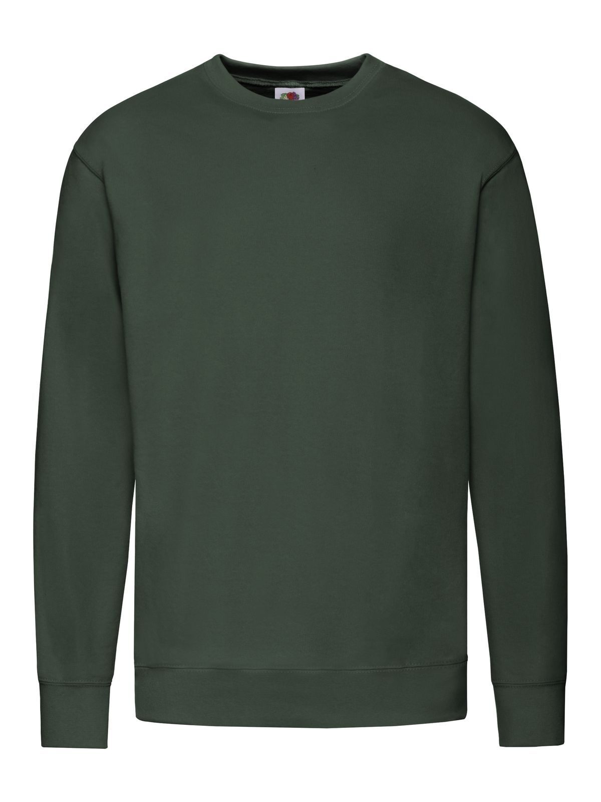Lightweight Set-In Sweat Sweatshirt / Hoodie – Fruit of the Loom – Farbe bottle green – individuell veredelbar