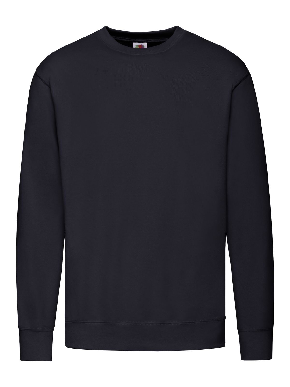 Lightweight Set-In Sweat Sweatshirt / Hoodie – Fruit of the Loom – Farbe deep navy – individuell veredelbar