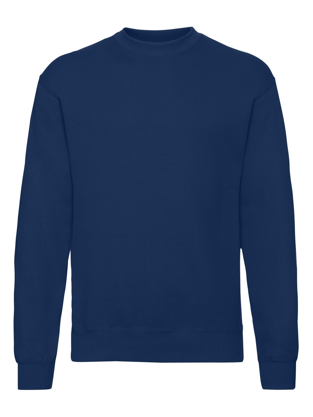 Classic Set-In Sweat Herren Sweatshirt / Hoodie – Fruit of the Loom – Farbe Navy – individuell veredelbar