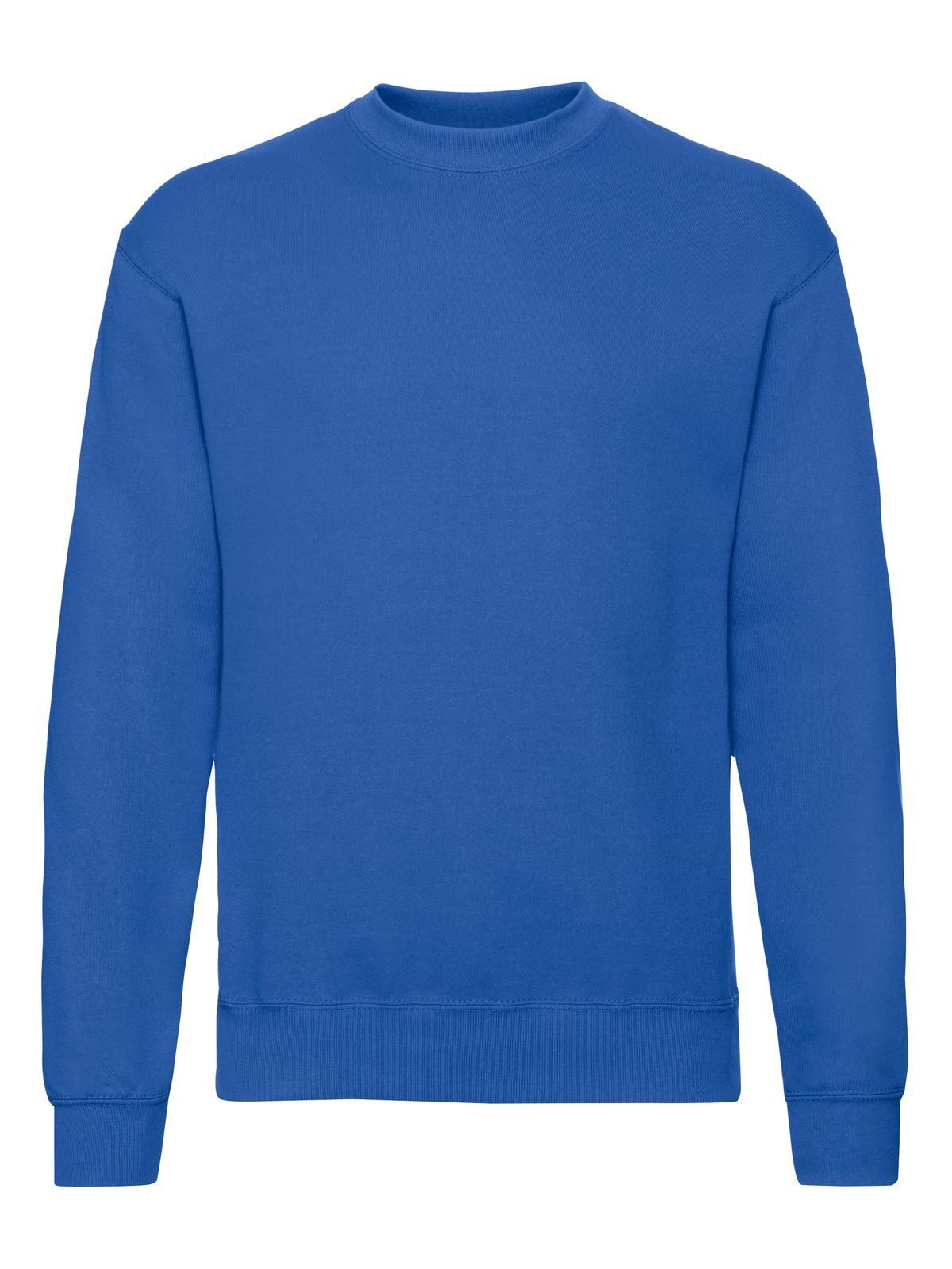 Classic Set-In Sweat Herren Sweatshirt / Hoodie – Fruit of the Loom – Farbe Royalblau – individuell veredelbar