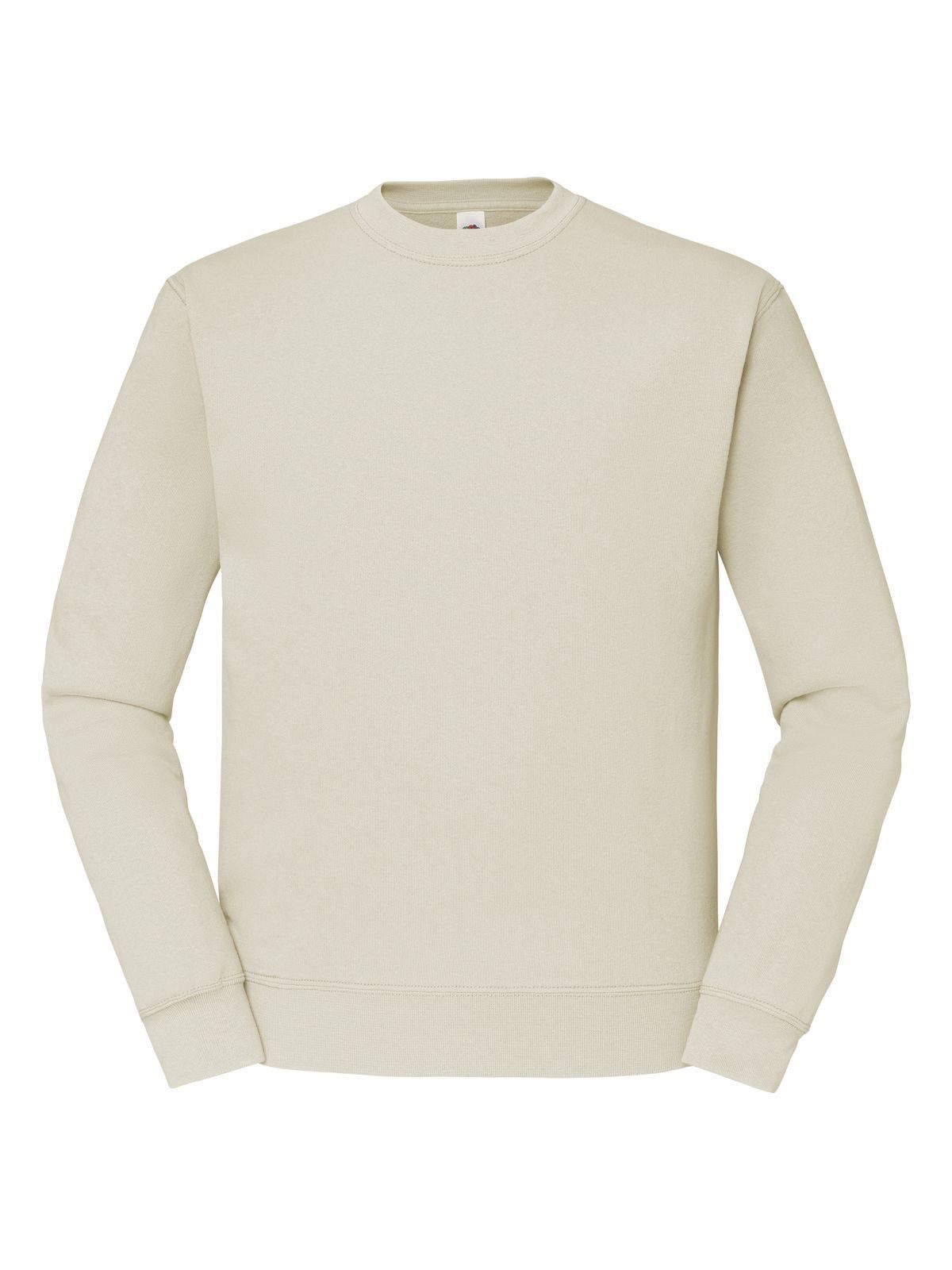 Classic Set-In Sweat Herren Sweatshirt / Hoodie – Fruit of the Loom – Farbe Natur – individuell veredelbar