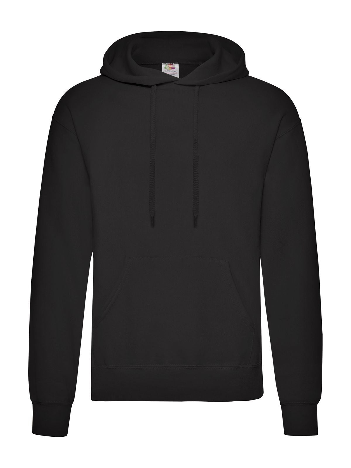 Classic Hooded Sweat Sweatshirt / Hoodie – Fruit of the Loom – Farbe Schwarz – individuell veredelbar