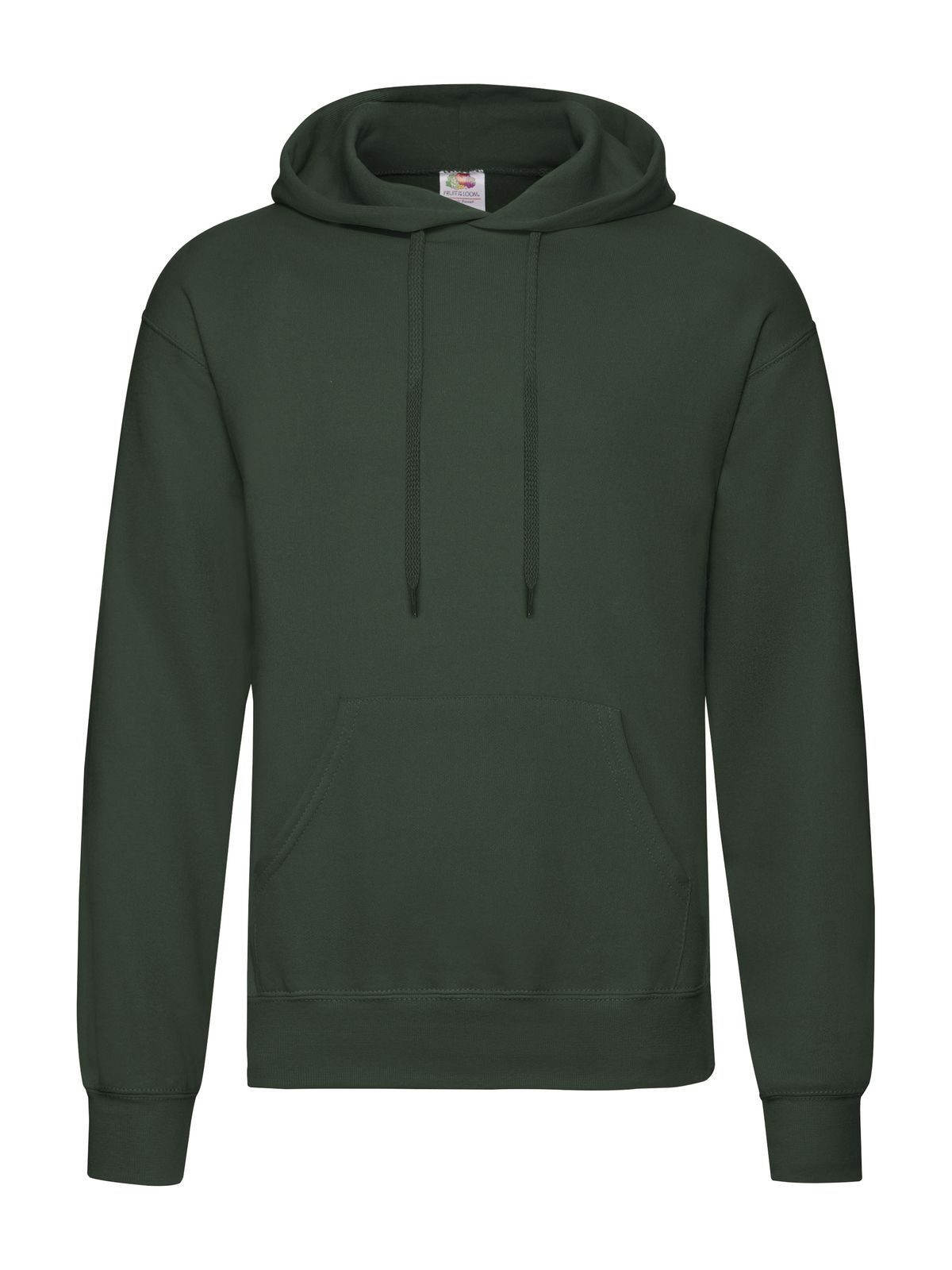 Classic Hooded Sweat Sweatshirt / Hoodie – Fruit of the Loom – Farbe bottle green – individuell veredelbar