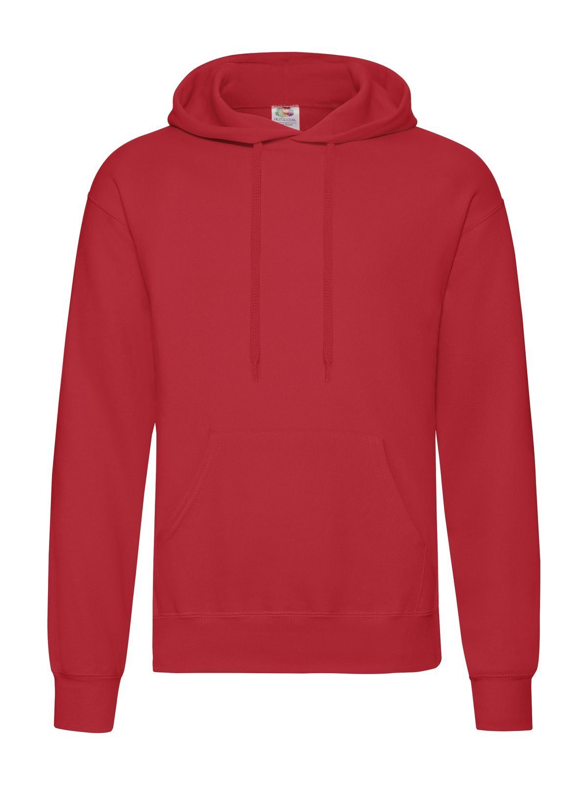 Classic Hooded Sweat Sweatshirt / Hoodie – Fruit of the Loom – Farbe Rot – individuell veredelbar