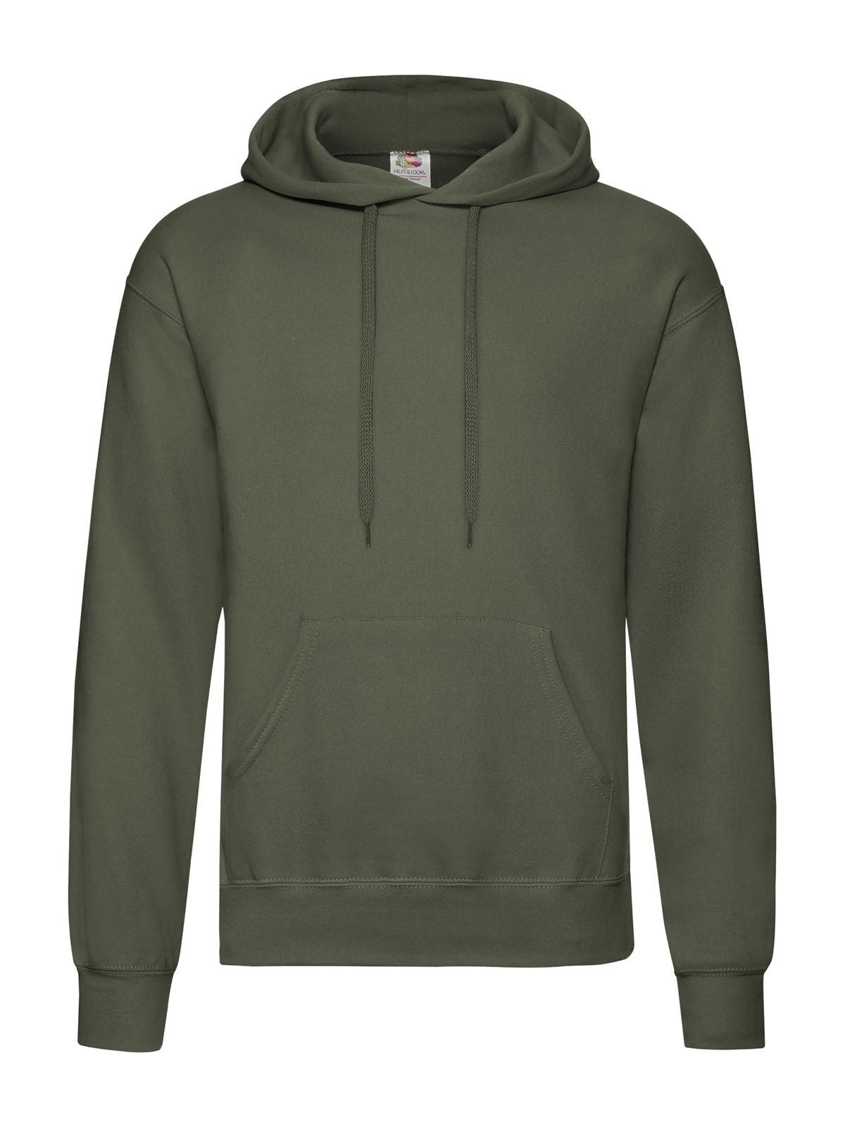 Classic Hooded Sweat Sweatshirt / Hoodie – Fruit of the Loom – Farbe classic olive – individuell veredelbar