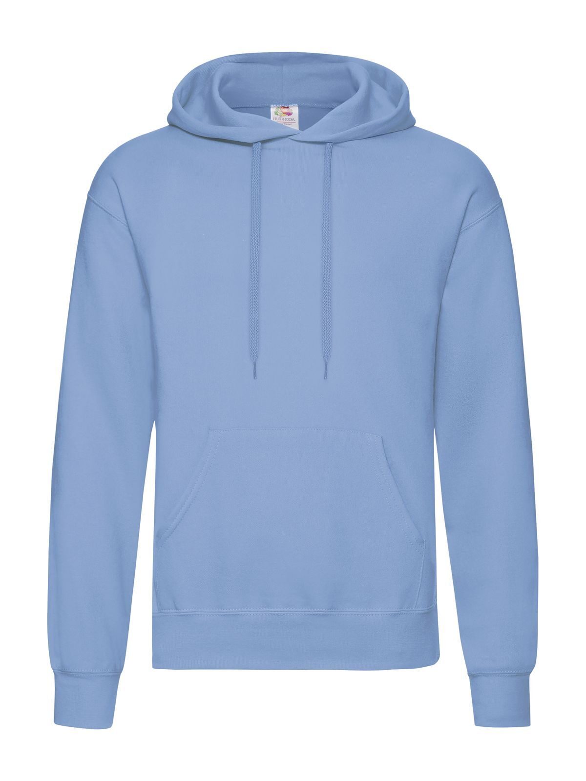 Classic Hooded Sweat Sweatshirt / Hoodie – Fruit of the Loom – Farbe Hellblau – individuell veredelbar