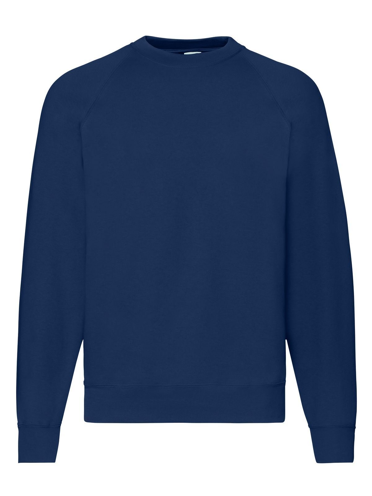 Classic Raglan Sweat Herren Sweatshirt / Hoodie – Fruit of the Loom – Farbe Navy – individuell veredelbar