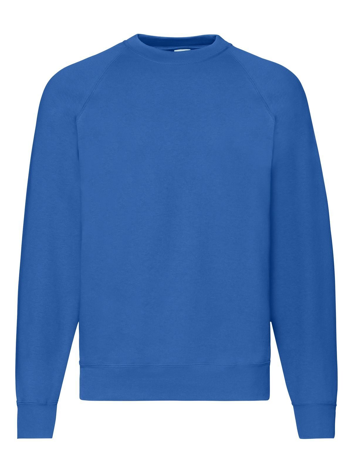 Classic Raglan Sweat Herren Sweatshirt / Hoodie – Fruit of the Loom – Farbe Royalblau – individuell veredelbar