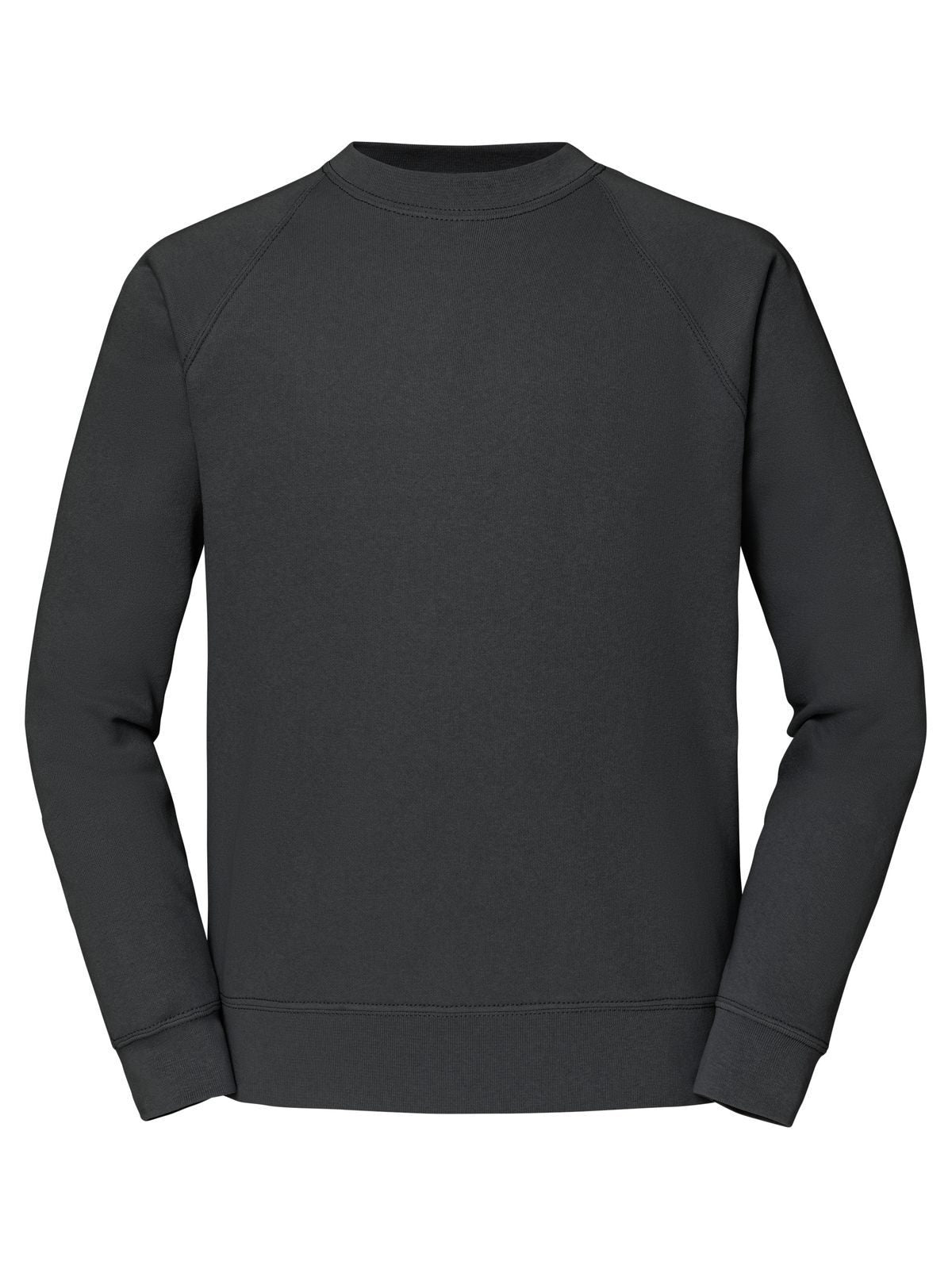 Classic Raglan Sweat Herren Sweatshirt / Hoodie – Fruit of the Loom – Farbe light graphite – individuell veredelbar
