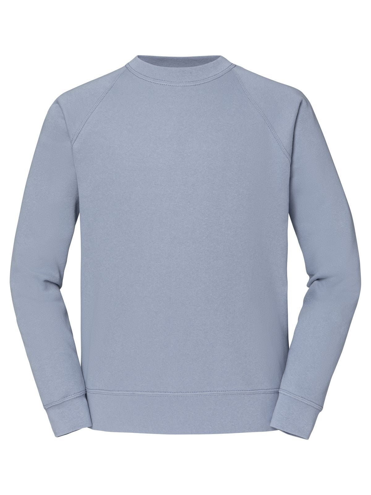 Classic Raglan Sweat Herren Sweatshirt / Hoodie – Fruit of the Loom – Farbe mineral Blue – individuell veredelbar