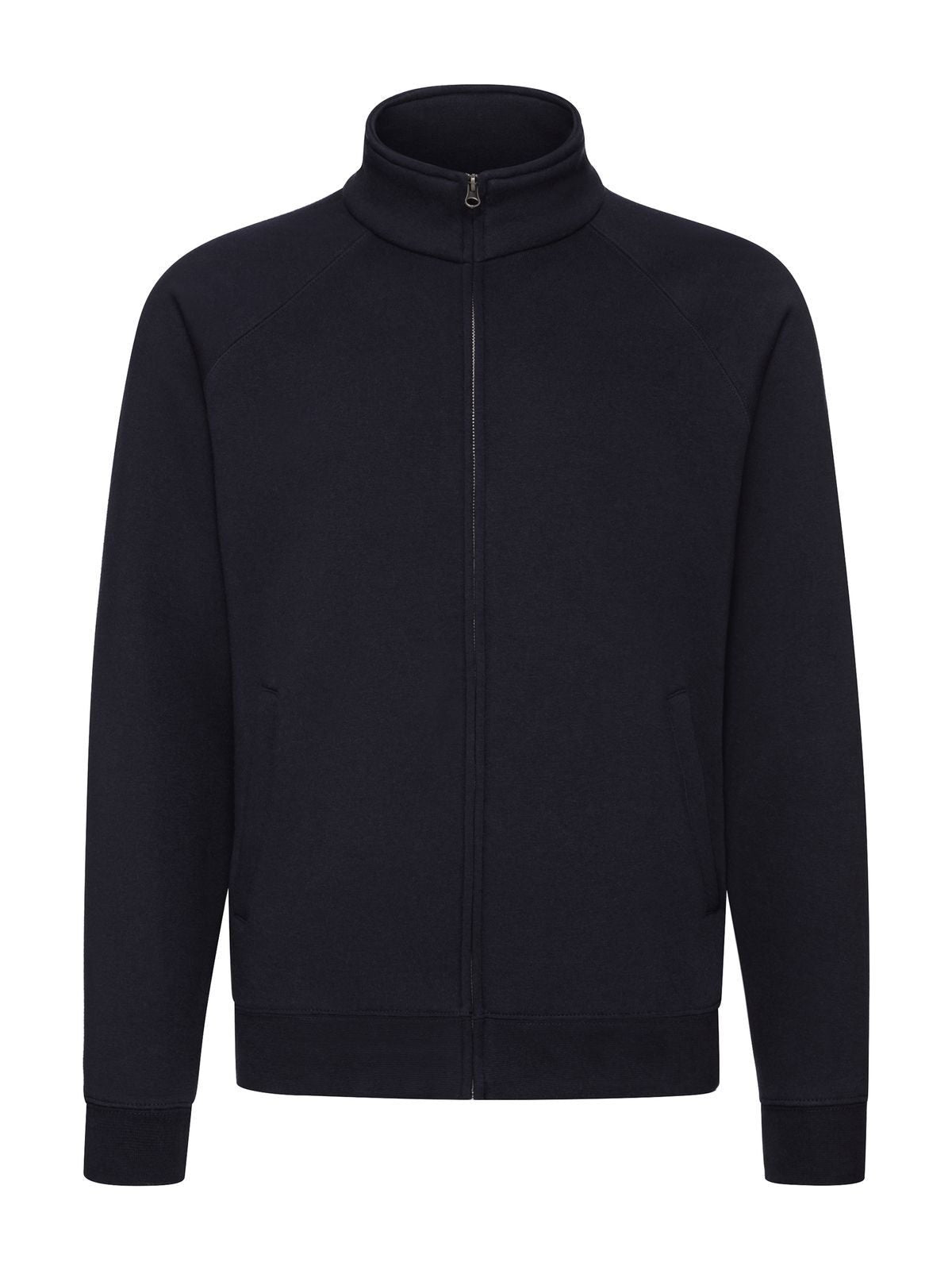 Premium Sweat Jacket Herren Sweatshirt / Hoodie – Fruit of the Loom – Farbe deep navy – individuell veredelbar