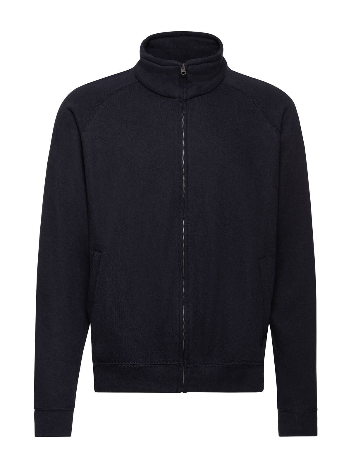 Classic Sweat Jacket Herren Sweatshirt / Hoodie – Fruit of the Loom – Farbe deep navy – individuell veredelbar