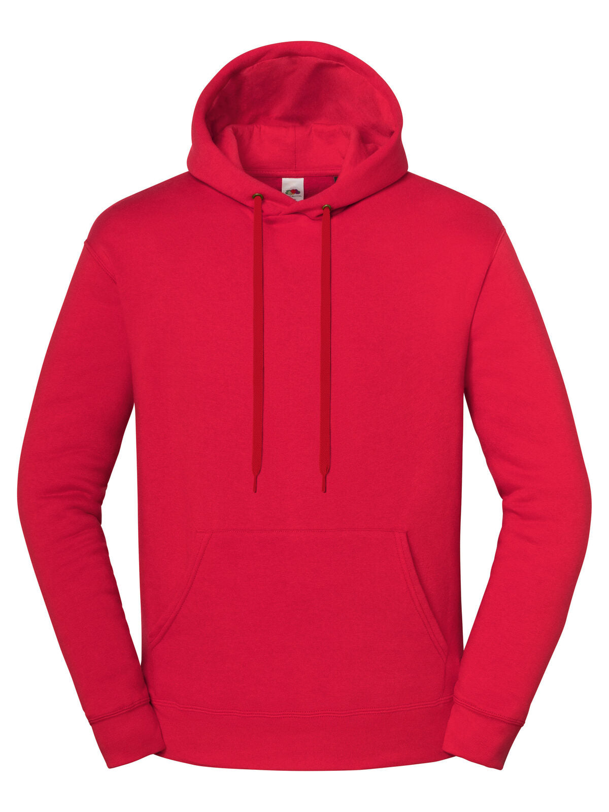 Iconic Premium Hooded Sweat Herren Sweatshirt / Hoodie – Fruit of the Loom – Farbe Rot – individuell veredelbar