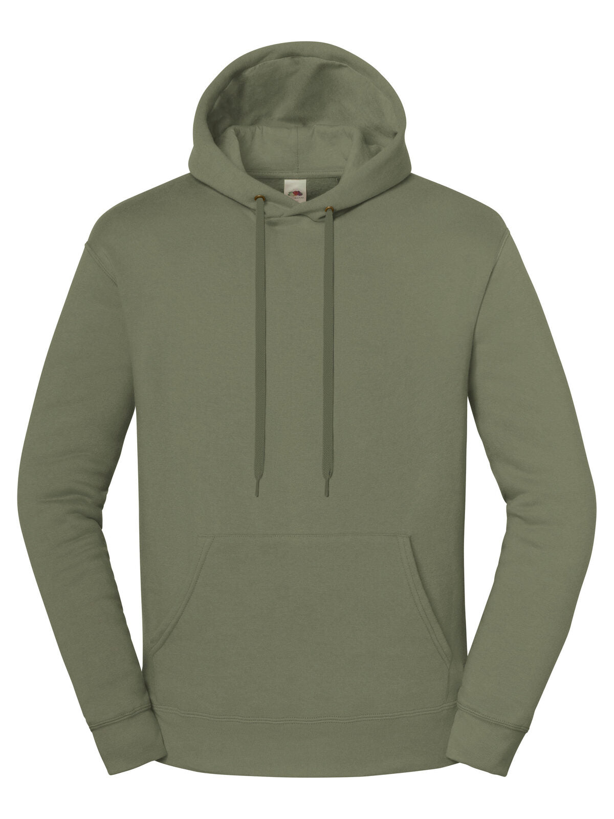 Iconic Premium Hooded Sweat Herren Sweatshirt / Hoodie – Fruit of the Loom – Farbe classic olive – individuell veredelbar