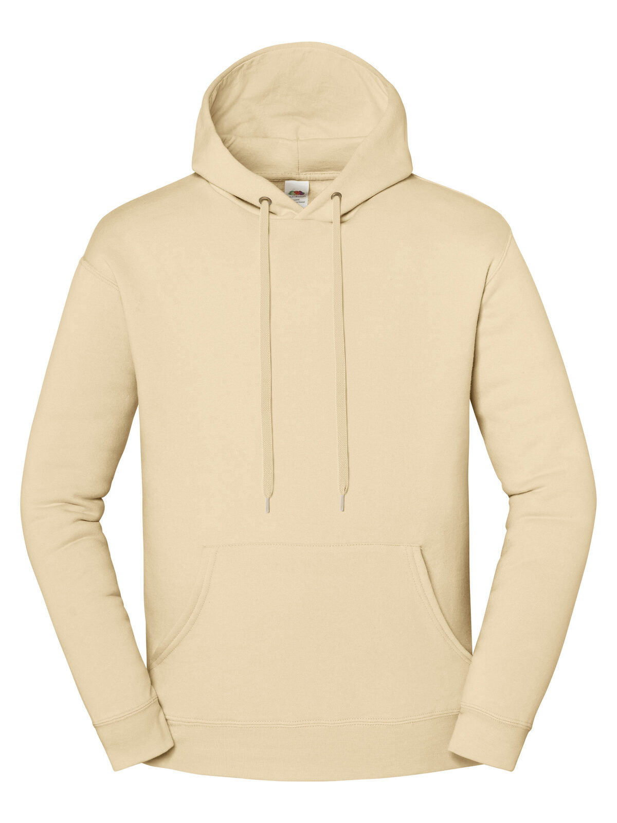 Iconic Premium Hooded Sweat Herren Sweatshirt / Hoodie – Fruit of the Loom – Farbe desert sand – individuell veredelbar