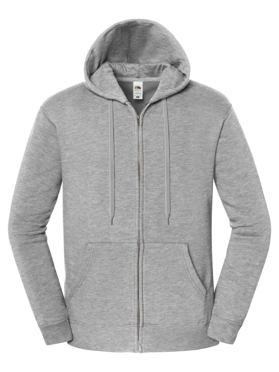 Iconic Premium Hooded Sweat Jacket Felpa con cappuccio da uomo – Fruit of the Loom