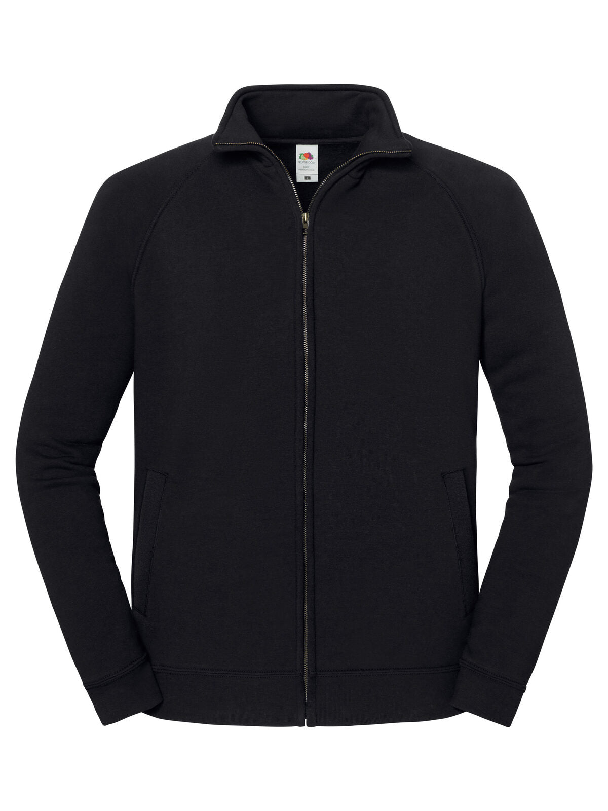 Iconic Premium Sweat Jacket Damen Sweatshirt / Hoodie – Fruit of the Loom – Farbe Schwarz – individuell veredelbar