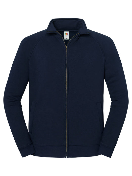 Iconic Premium Sweat Jacket Damen Sweatshirt / Hoodie – Fruit of the Loom – Farbe deep navy – individuell veredelbar