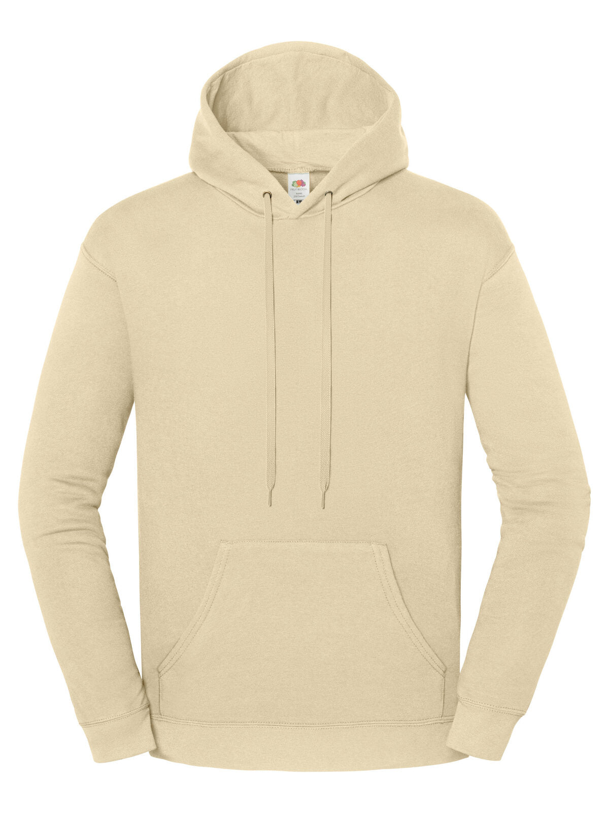 Iconic 250 Hooded Sweat Herren Sweatshirt / Hoodie – Fruit of the Loom – Farbe desert sand – individuell veredelbar