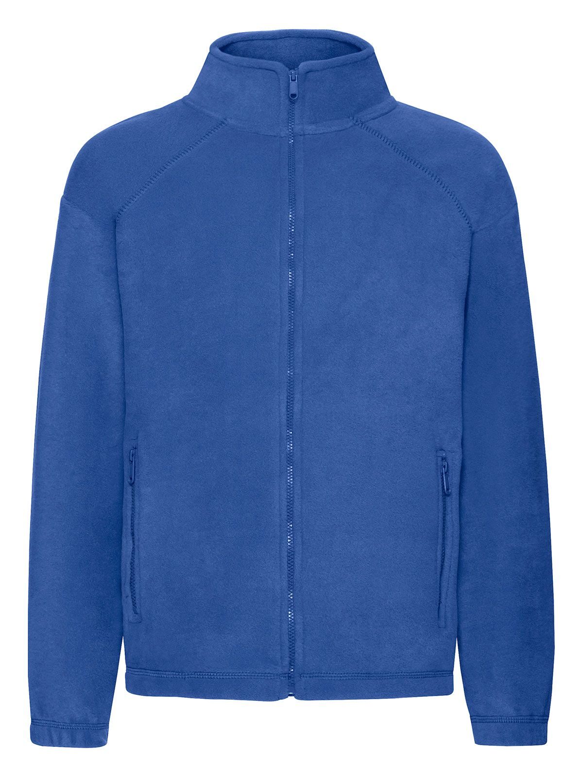 Full Zip Fleece Kinder – Fruit of the Loom – Farbe Royalblau – individuell veredelbar