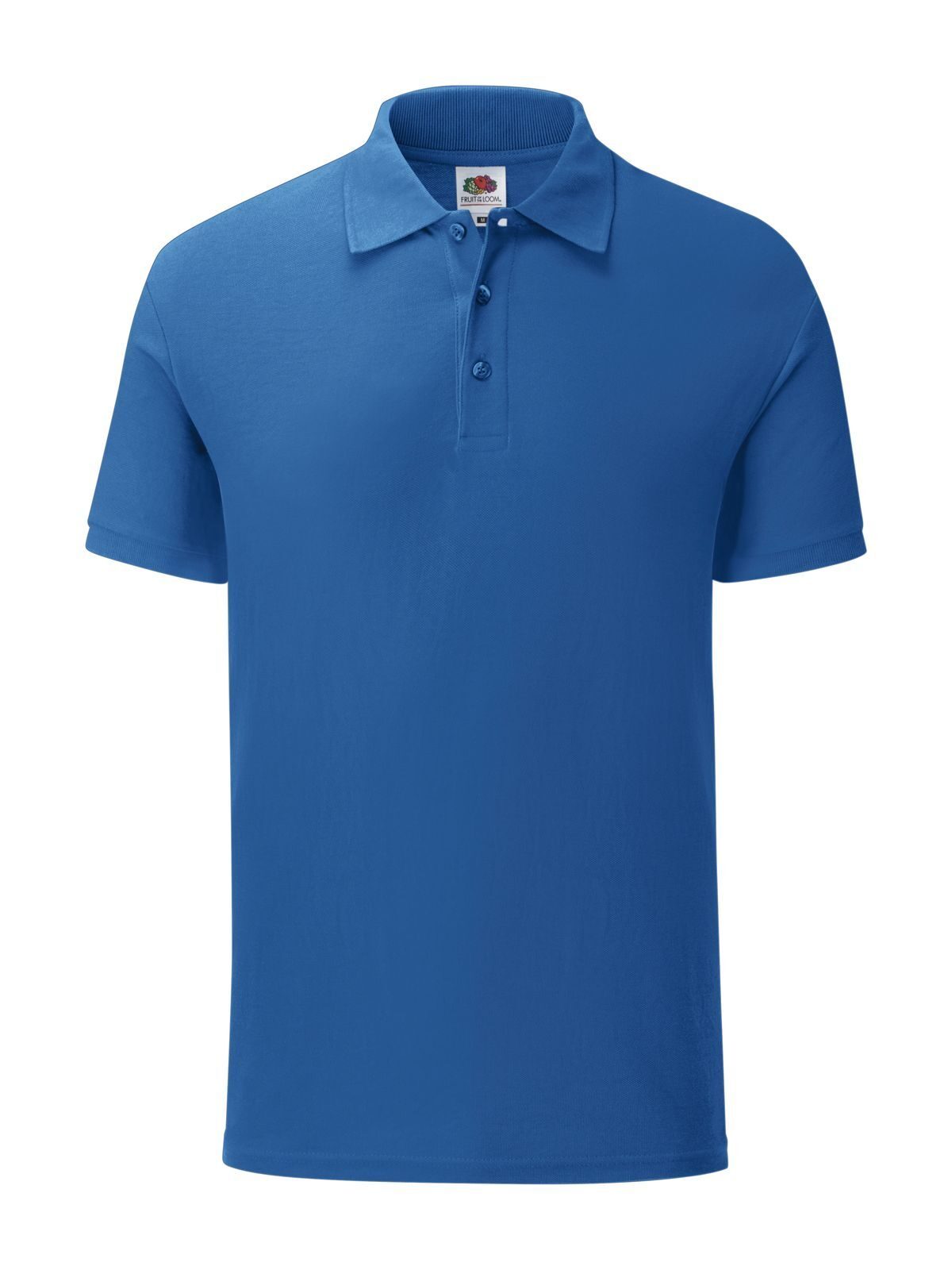 Iconic Polo Poloshirt – Fruit of the Loom – Farbe Royalblau – individuell veredelbar