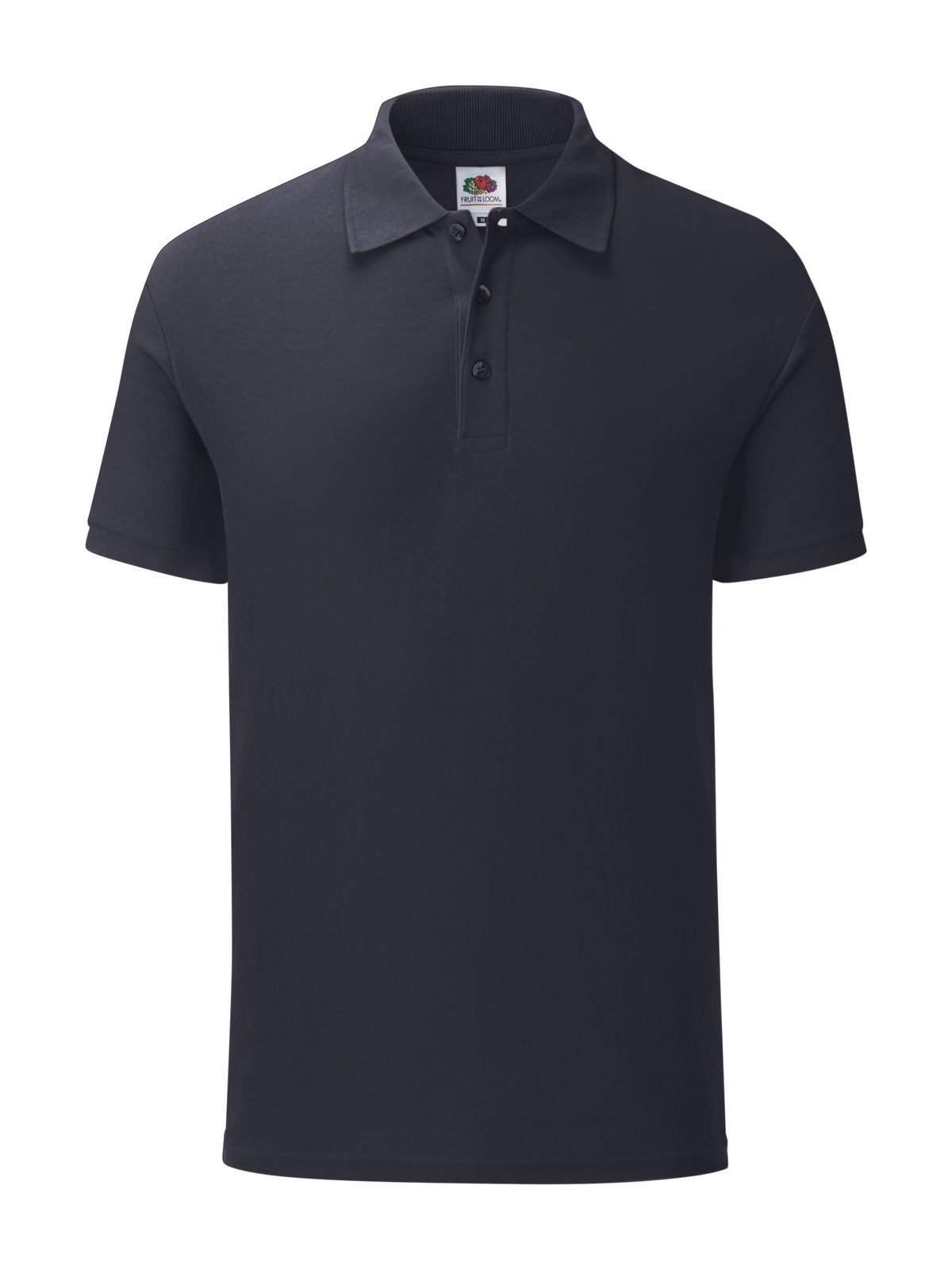 Iconic Polo Poloshirt – Fruit of the Loom – Farbe deep navy – individuell veredelbar