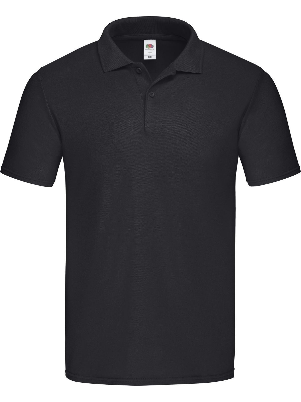 Original Polo Poloshirt – Fruit of the Loom – Farbe Schwarz – individuell veredelbar