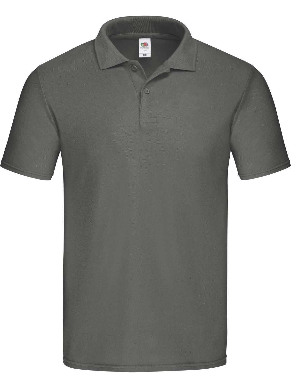 Original Polo Poloshirt – Fruit of the Loom – Farbe light graphite – individuell veredelbar