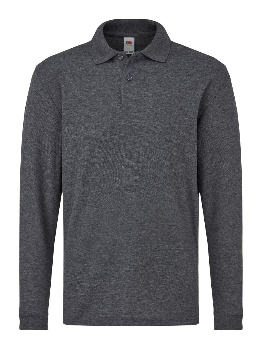 65/35 Long Sleeve Polo Kinder Poloshirt – Fruit of the Loom