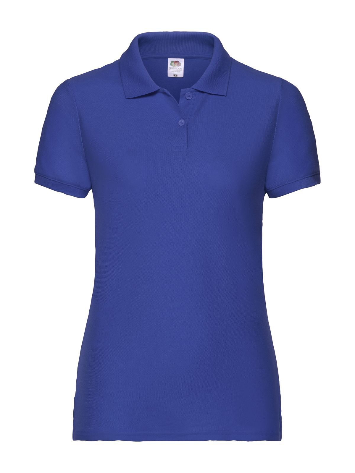 65/35 Polo Damen Poloshirt – Fruit of the Loom – Farbe Royalblau – individuell veredelbar