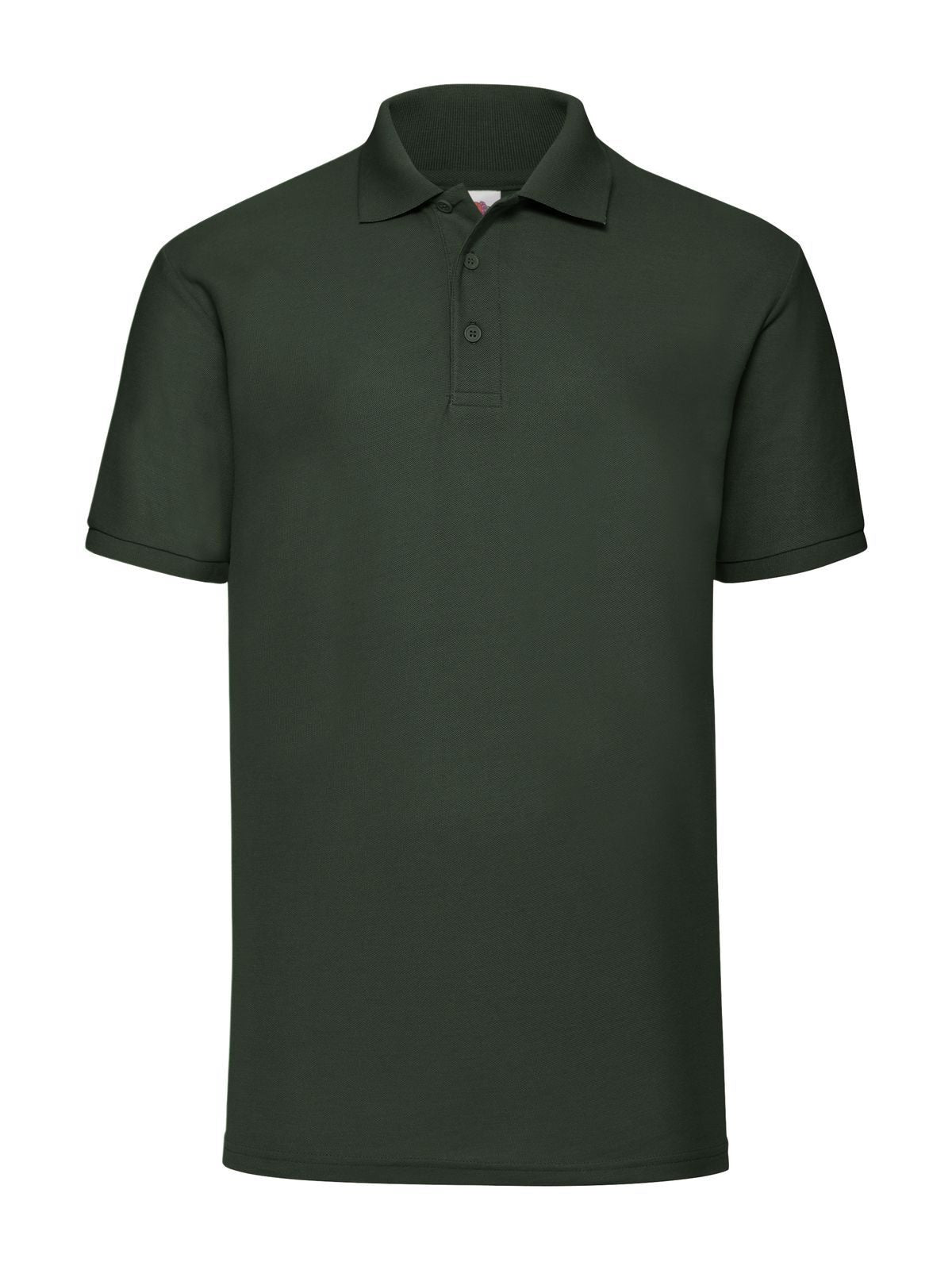 65/35 Polo Poloshirt – Fruit of the Loom – Farbe bottle green – individuell veredelbar