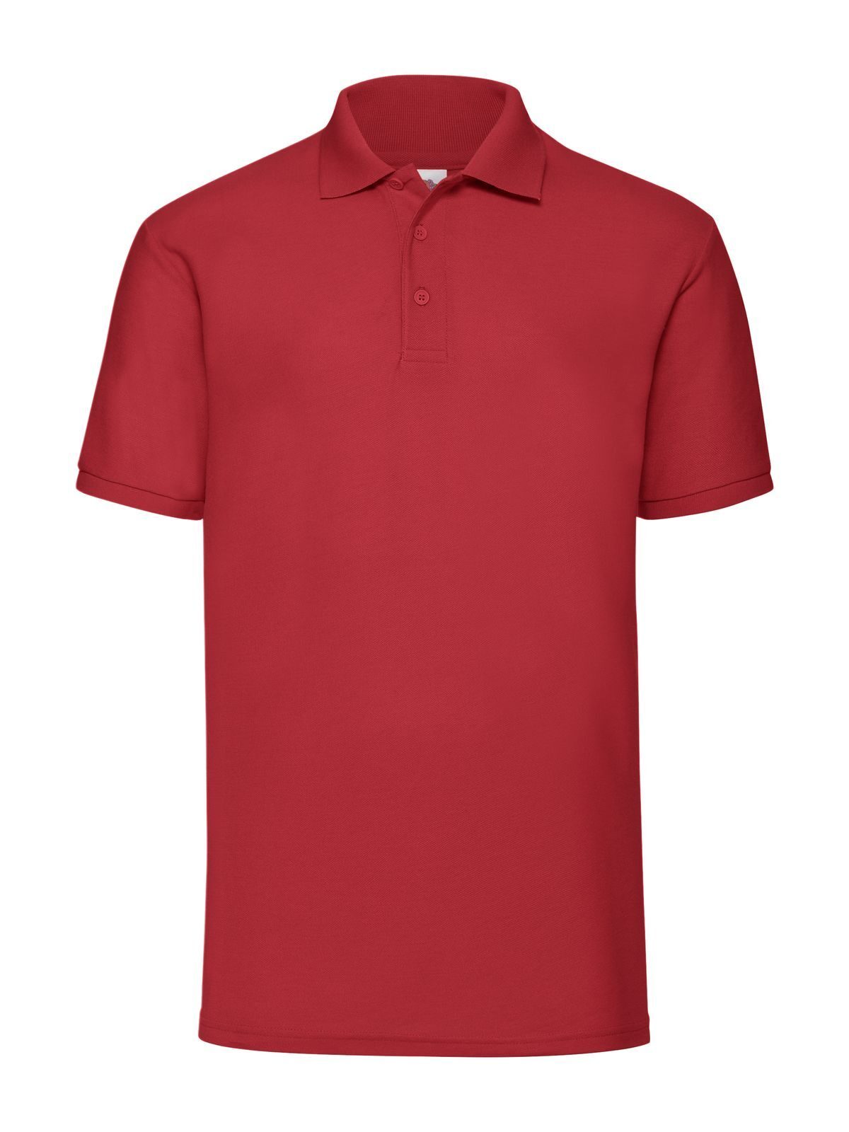 65/35 Polo Poloshirt – Fruit of the Loom – Farbe Rot – individuell veredelbar