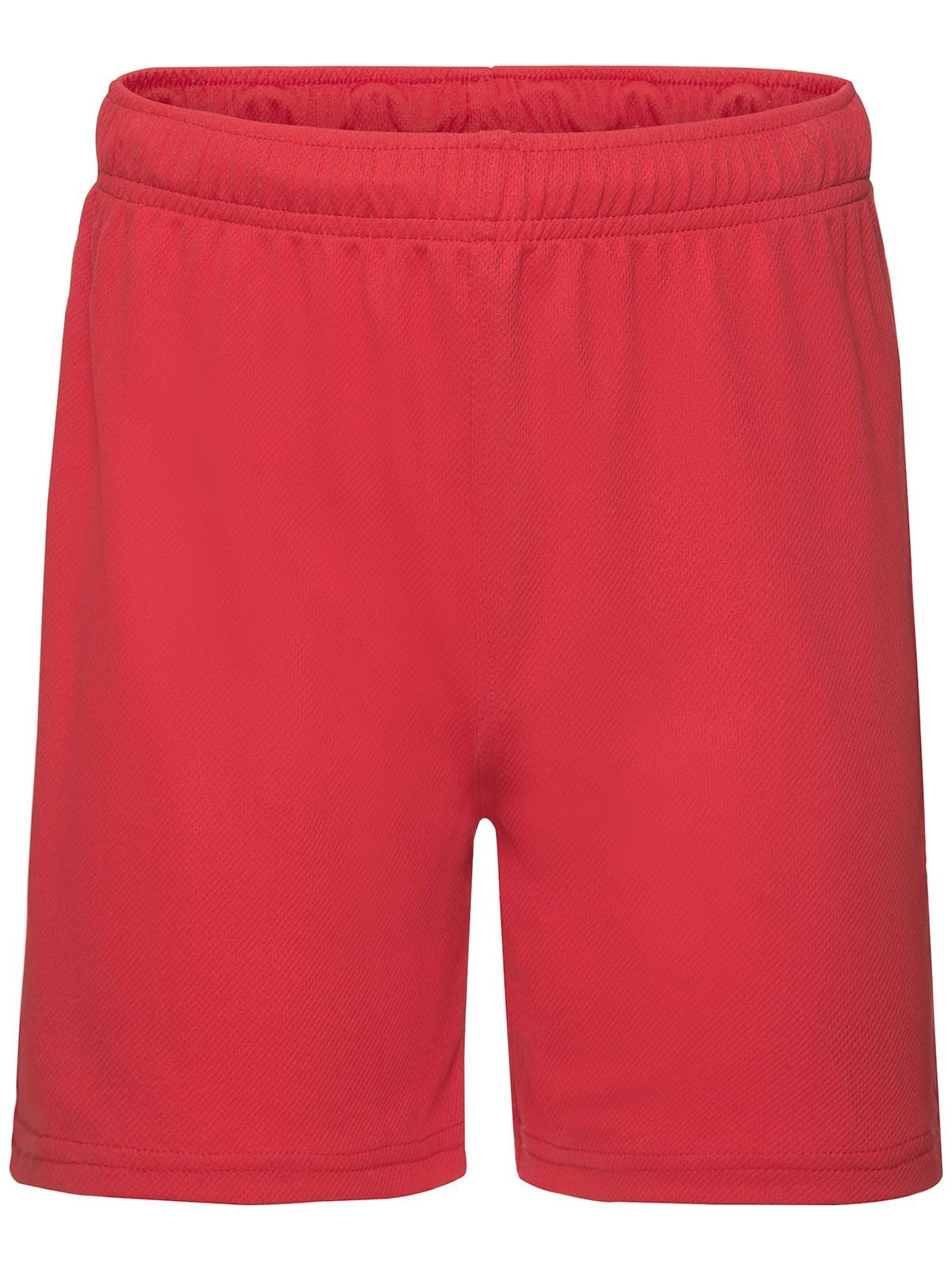 Performance Shorts Kinder Hose / Rock – Fruit of the Loom – Farbe Rot – individuell veredelbar