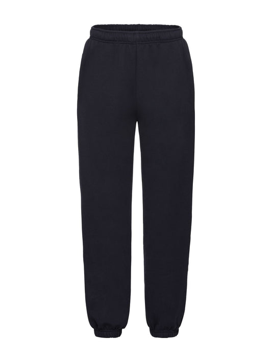 Premium Elasticated Cuff Jog Pants Kinder Hose / Rock – Fruit of the Loom – Farbe deep navy – individuell veredelbar
