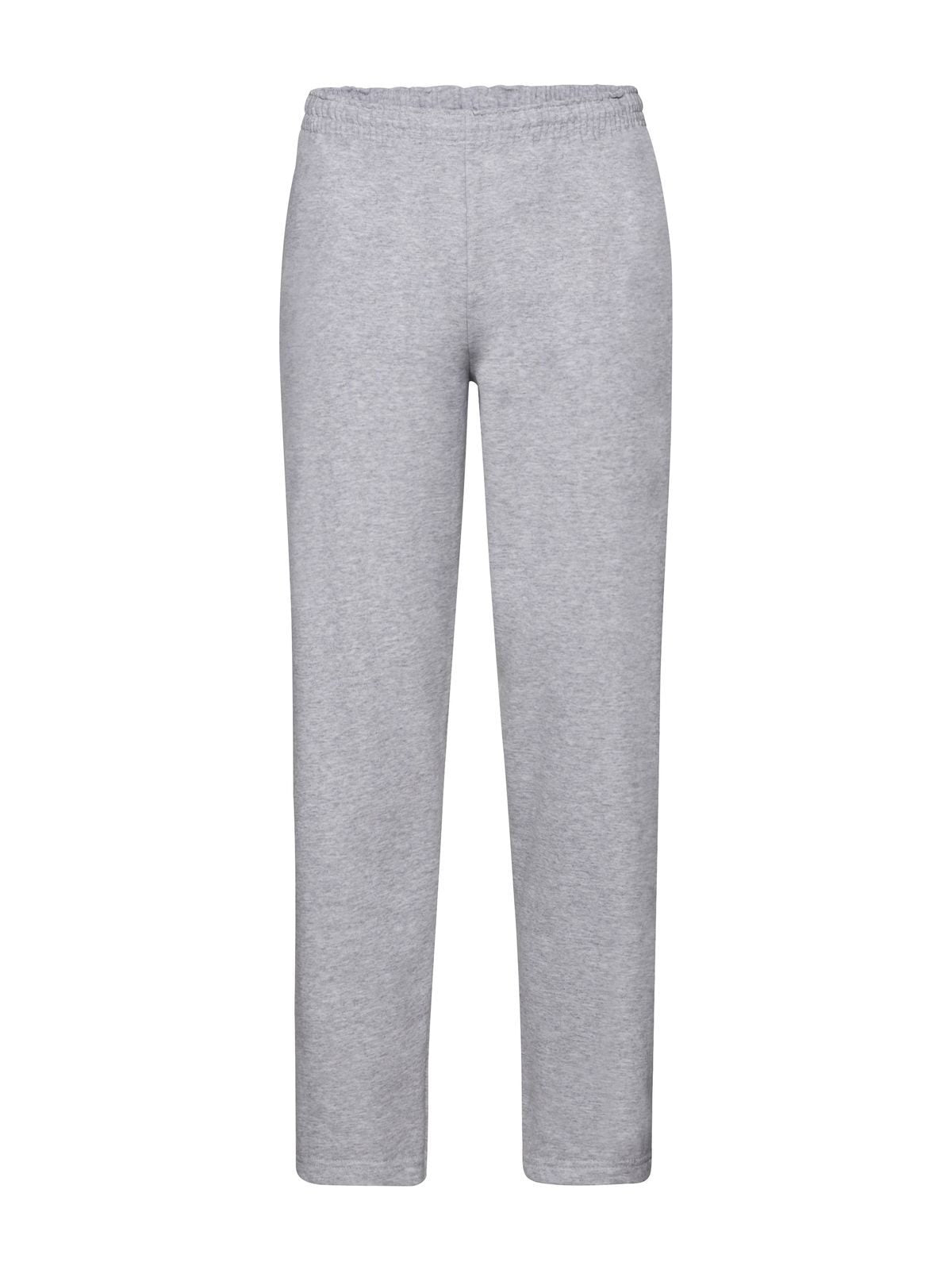 Classic Open Hem Jog Pants Herren Hose / Rock – Fruit of the Loom – Farbe heather grey – individuell veredelbar