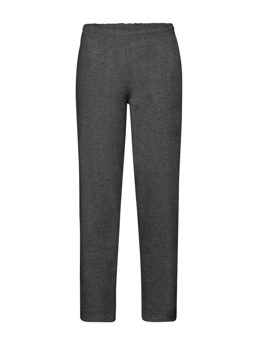 Classic Open Hem Jog Pants Herren Hose / Rock – Fruit of the Loom – Farbe grigio melange scuro – individuell veredelbar