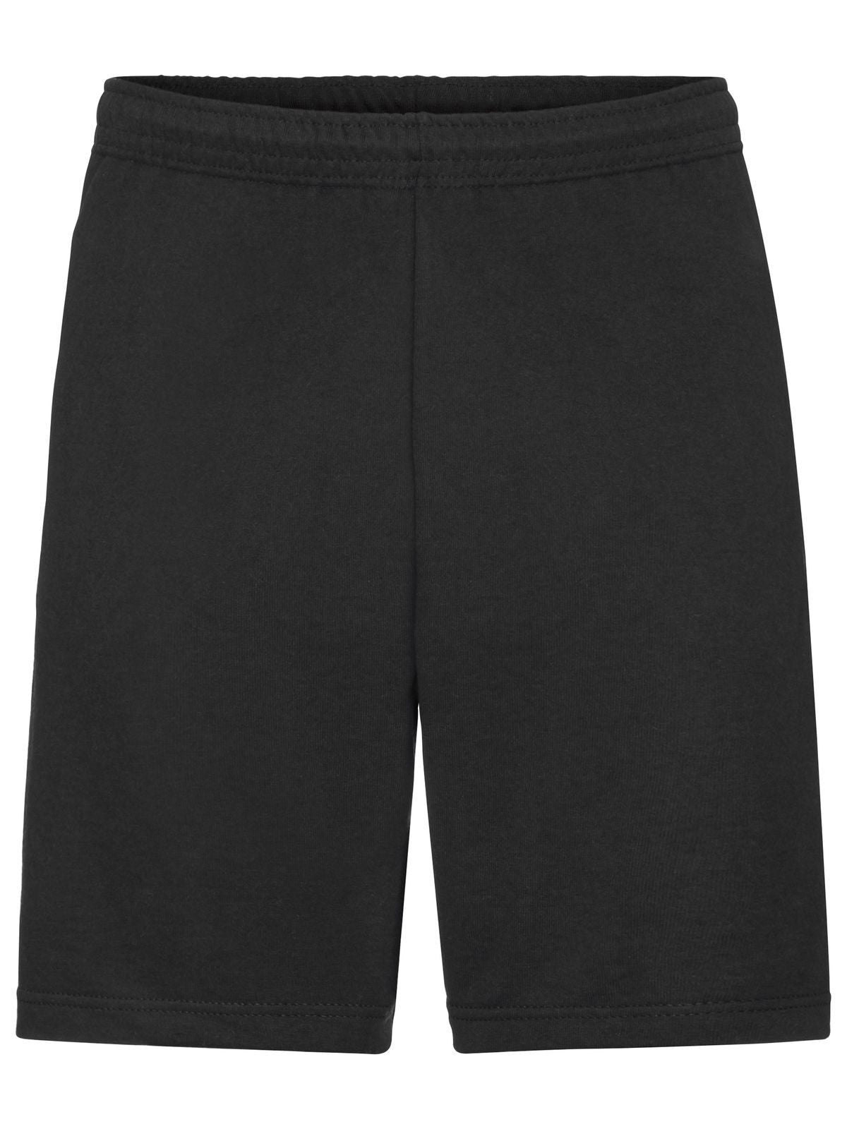 Lightweight Shorts Hose / Rock – Fruit of the Loom – Farbe Schwarz – individuell veredelbar