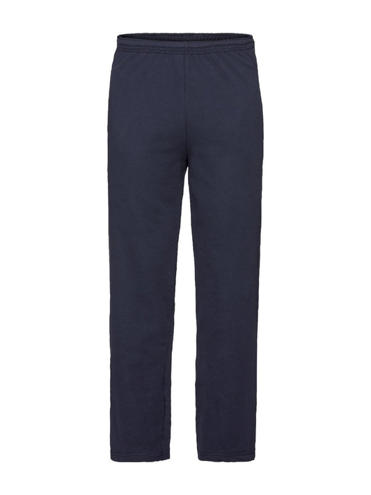 Lightweight Open Hem Jog Pants Hose / Rock – Fruit of the Loom – Farbe deep navy – individuell veredelbar