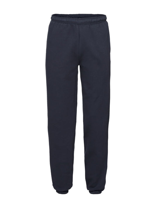 Premium Elasticated Cuff Jog Pants Hose / Rock – Fruit of the Loom – Farbe deep navy – individuell veredelbar