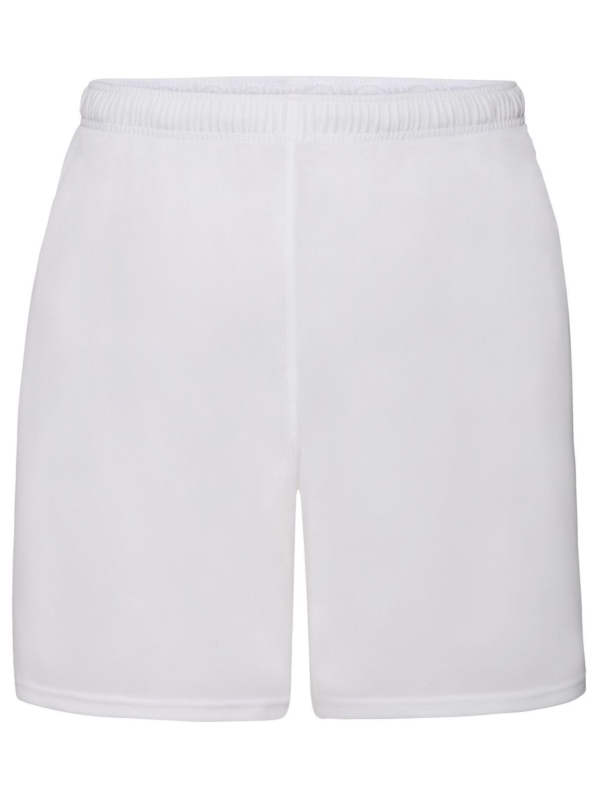 Performance Shorts Hose / Rock – Fruit of the Loom – Farbe Weiß – individuell veredelbar
