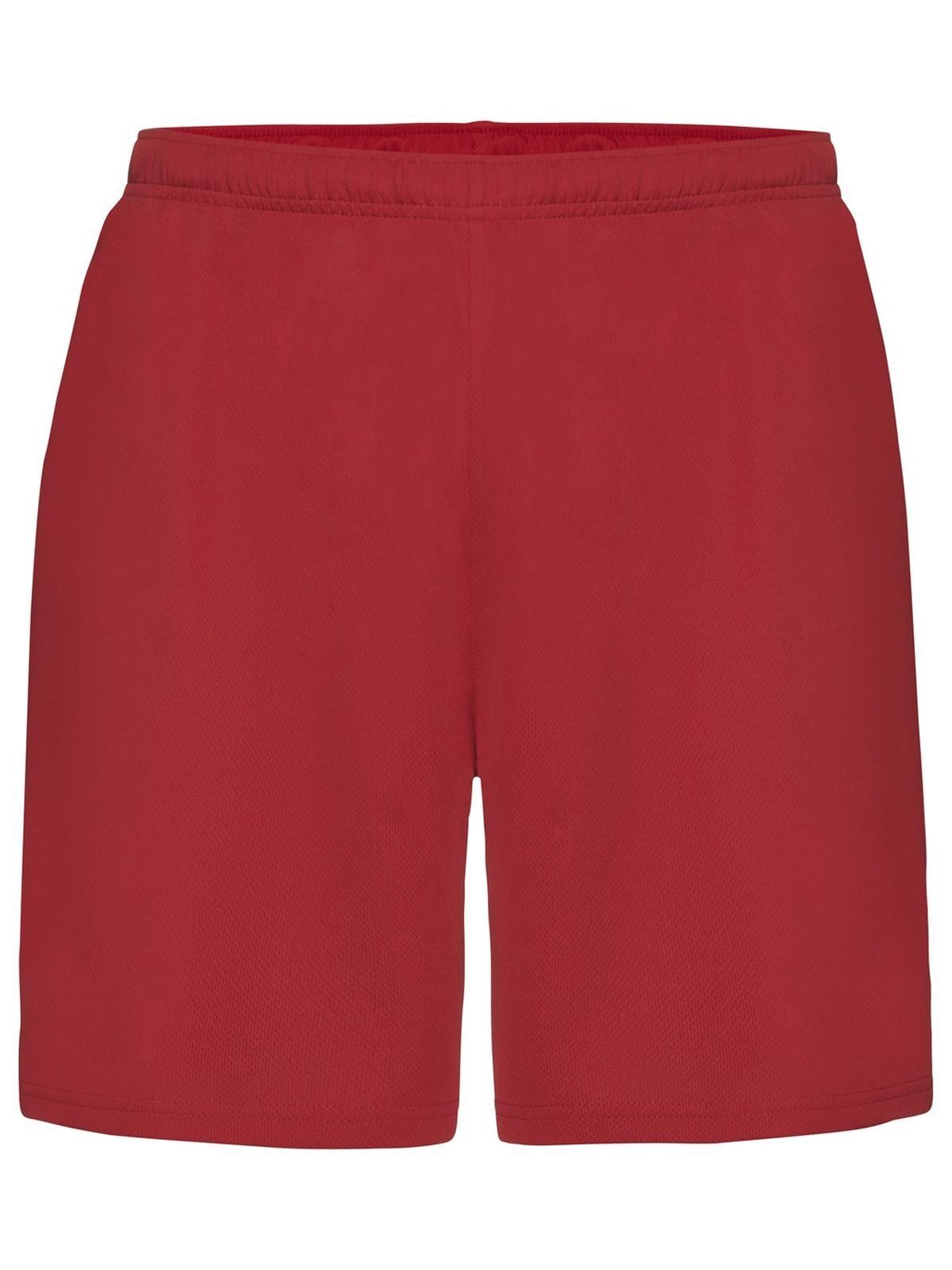 Performance Shorts Hose / Rock – Fruit of the Loom – Farbe Rot – individuell veredelbar