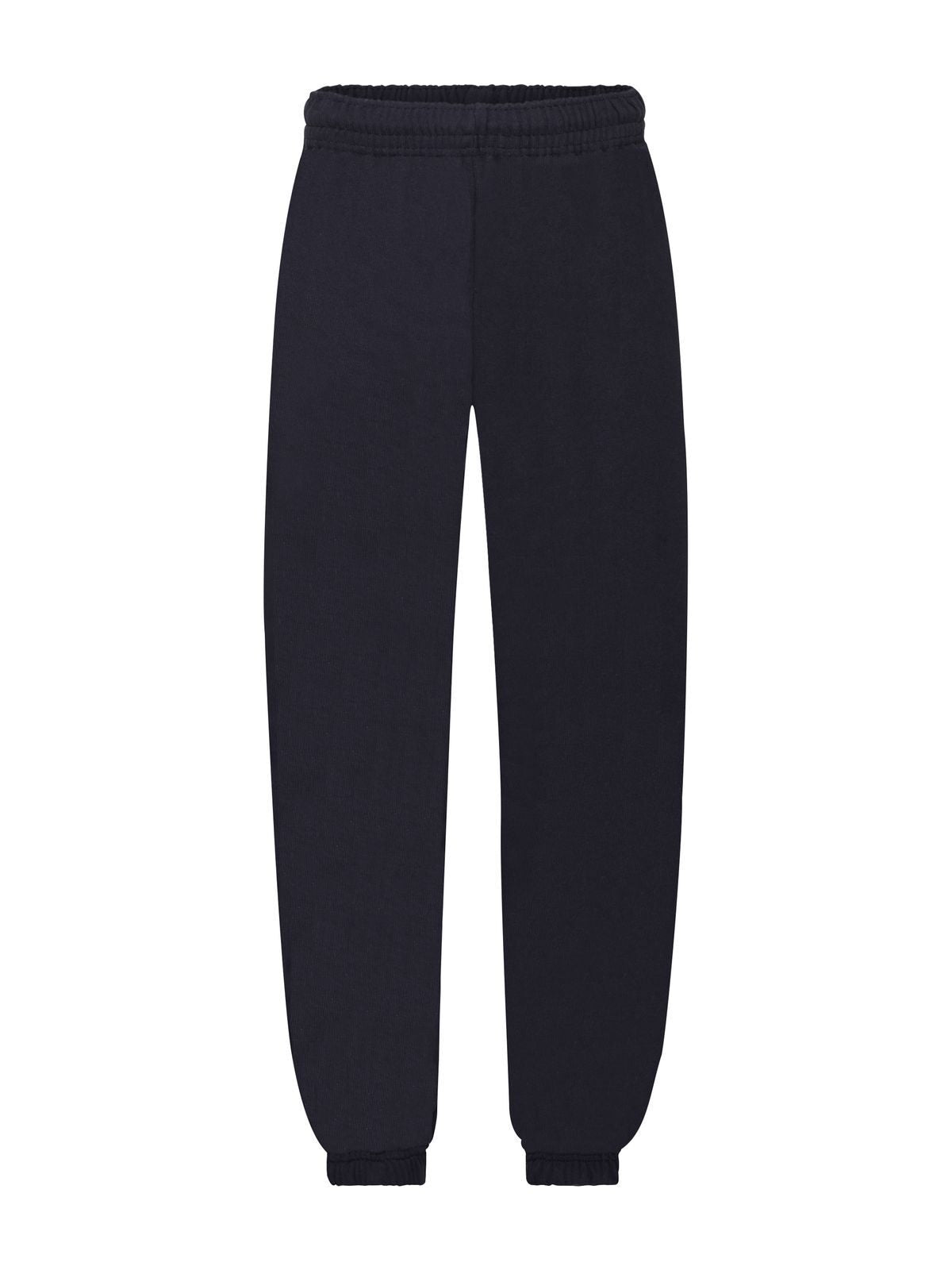 Classic Elasticated Cuff Jog Pants Kinder Hose / Rock – Fruit of the Loom – Farbe deep navy – individuell veredelbar