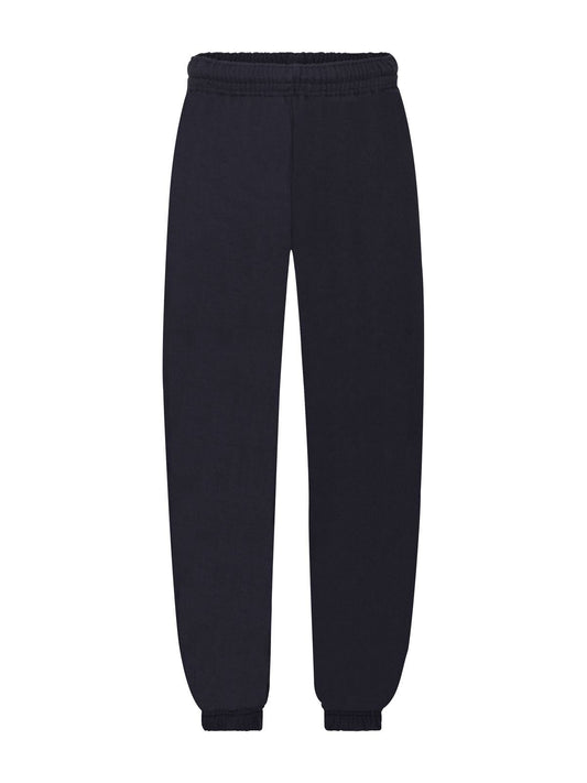 Classic Elasticated Cuff Jog Pants Kinder Hose / Rock – Fruit of the Loom – Farbe deep navy – individuell veredelbar